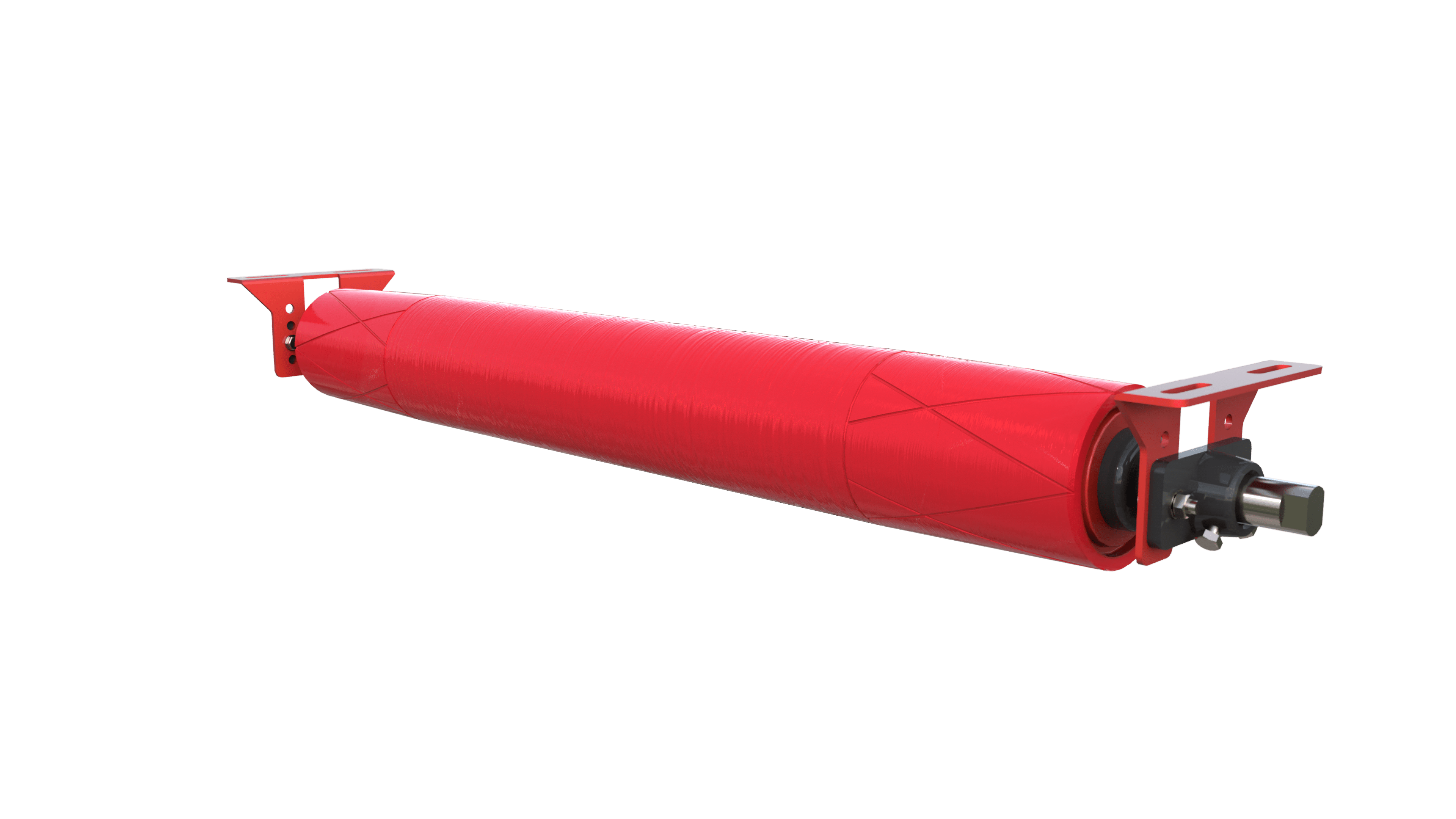 重型回程平辊纠偏器