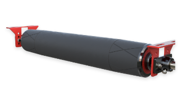 回程平辊纠偏器